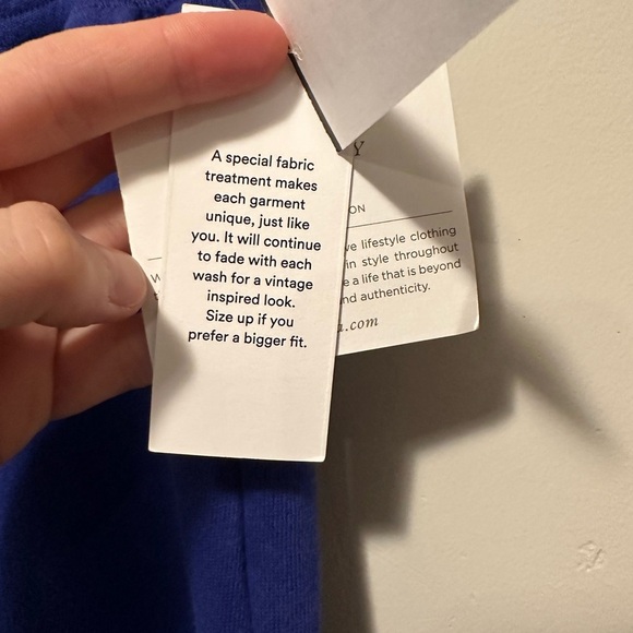 NWT Beyond Yoga WFH Fleece Sweatpant Sapphire Blue Size S - Picture 9 of 16